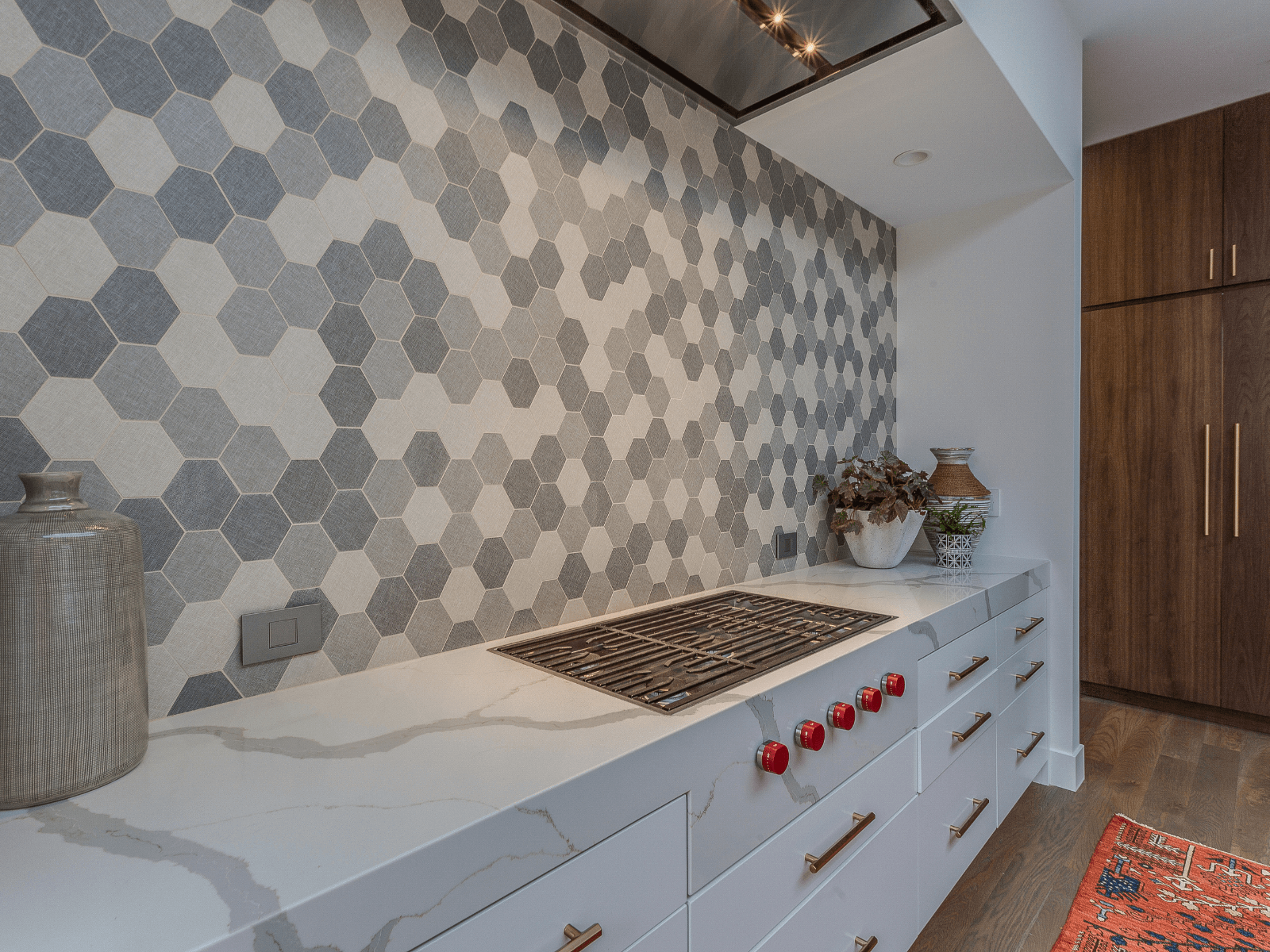 Tiled Kitchen Backsplash